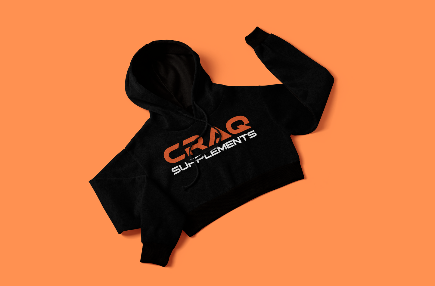 CRAQ Women's Long Sleeve Cropped Hoodie