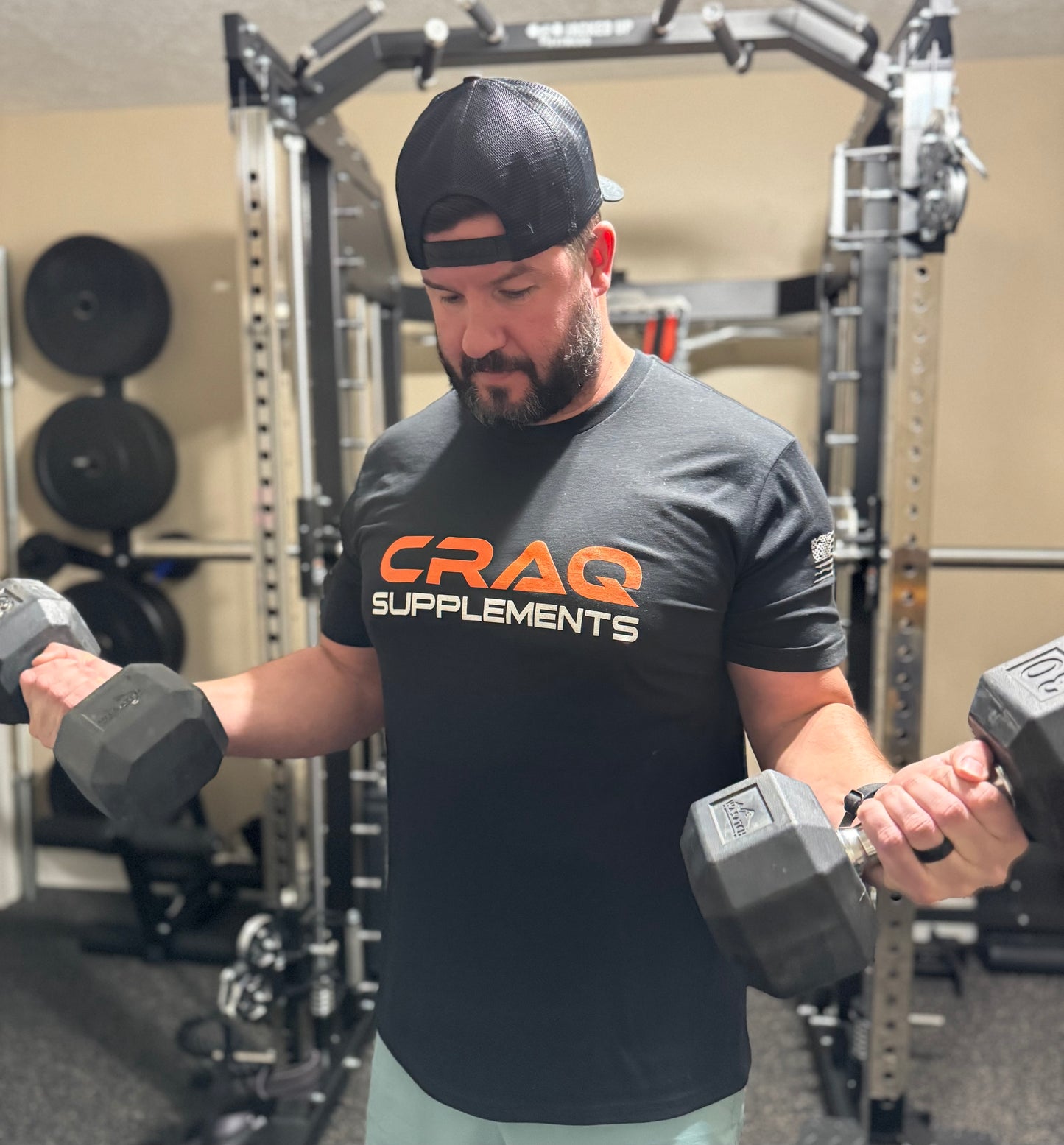 SALE - CRAQ Short Sleeve Men's Tri-Blend Perfect Tee (Orig $20-24)