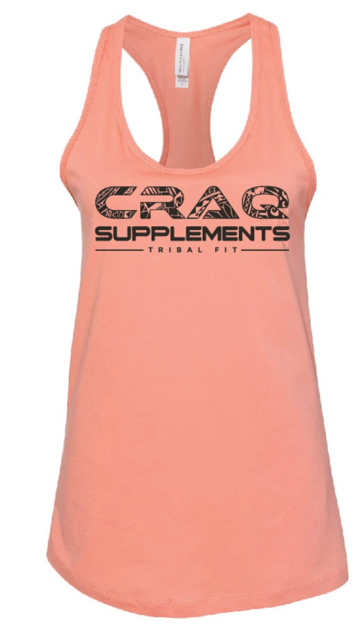 Women’s Razor Back Tank (sunset)