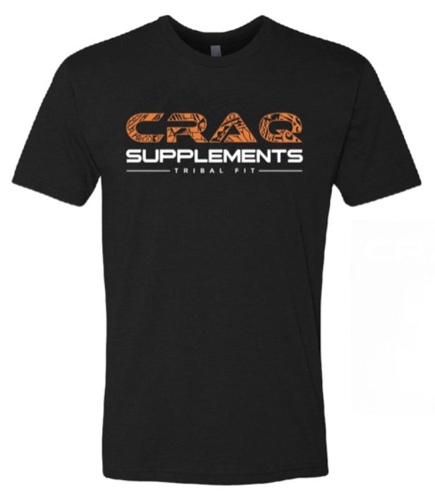 CRAQ Supplements/ Tribal fit (black and orange)